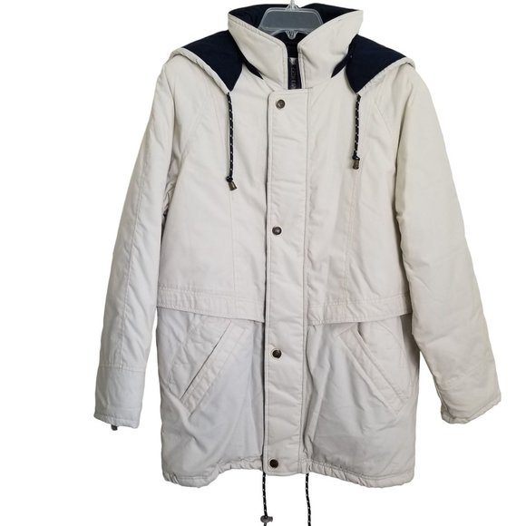 Women's Cold Weather Hooded Coat by Pacific Trail, Plaid Lined Zip and Snap Up - Picture 1 of 12